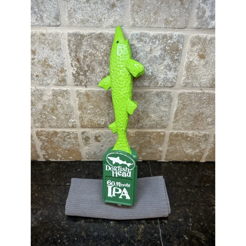 DOGFISH HEAD LIME GREEN BAR BEER DRAFT TAP HANDLE 12